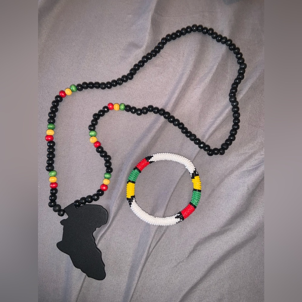 BEADED NECKLACE/BRACELET